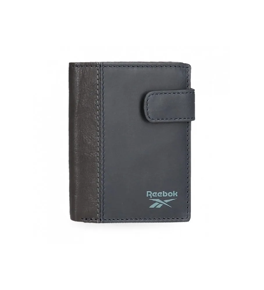 Cartera Division vertical con cierre de click marino