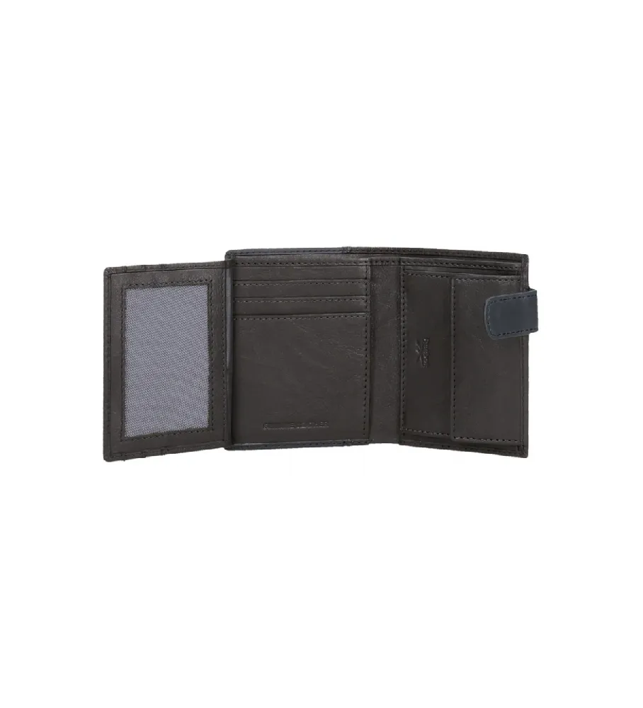 Cartera Division vertical con cierre de click marino