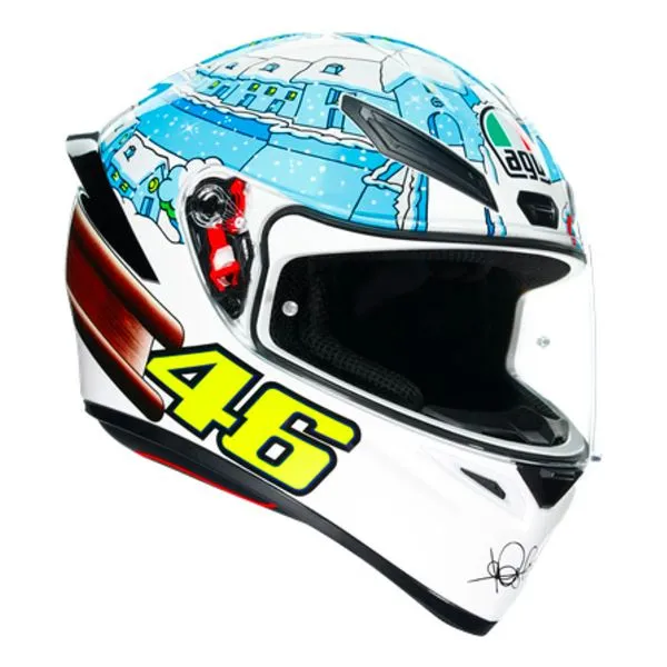 Casco AGV K1 S Top Rossi Winter Test 2017 