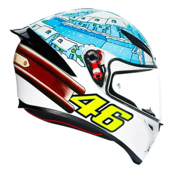 Casco AGV K1 S Top Rossi Winter Test 2017 