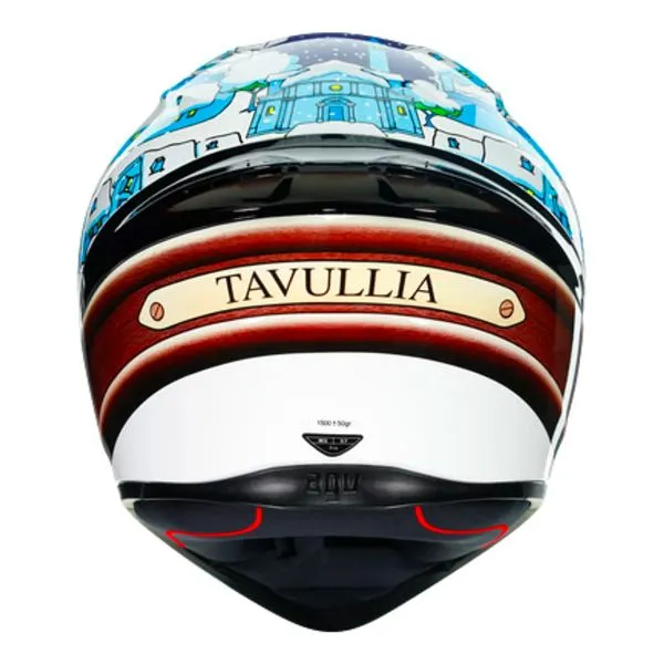 Casco AGV K1 S Top Rossi Winter Test 2017 