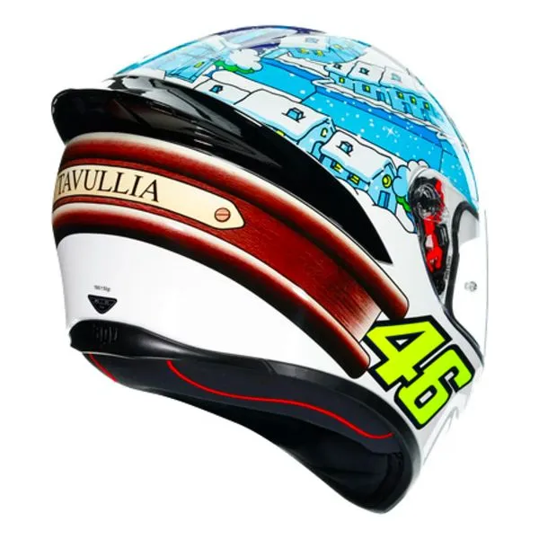 Casco AGV K1 S Top Rossi Winter Test 2017 