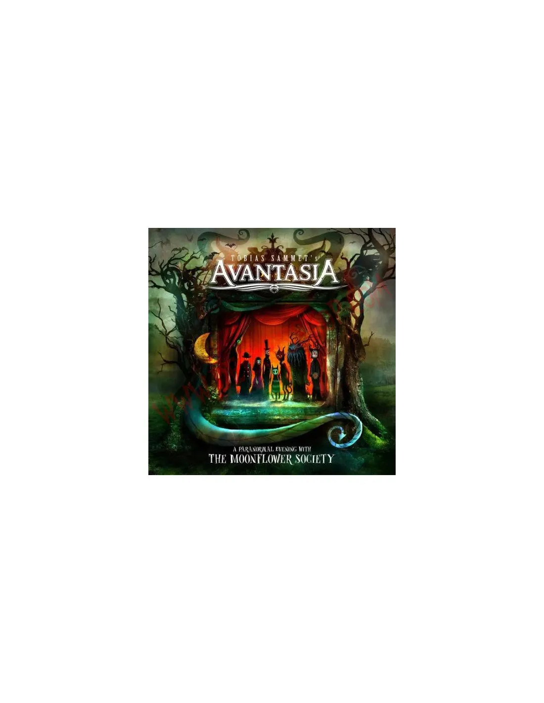 CD AVANTASIA  A PARANORMAL EVENING WITH THE MOONFLOWER SOCIETY