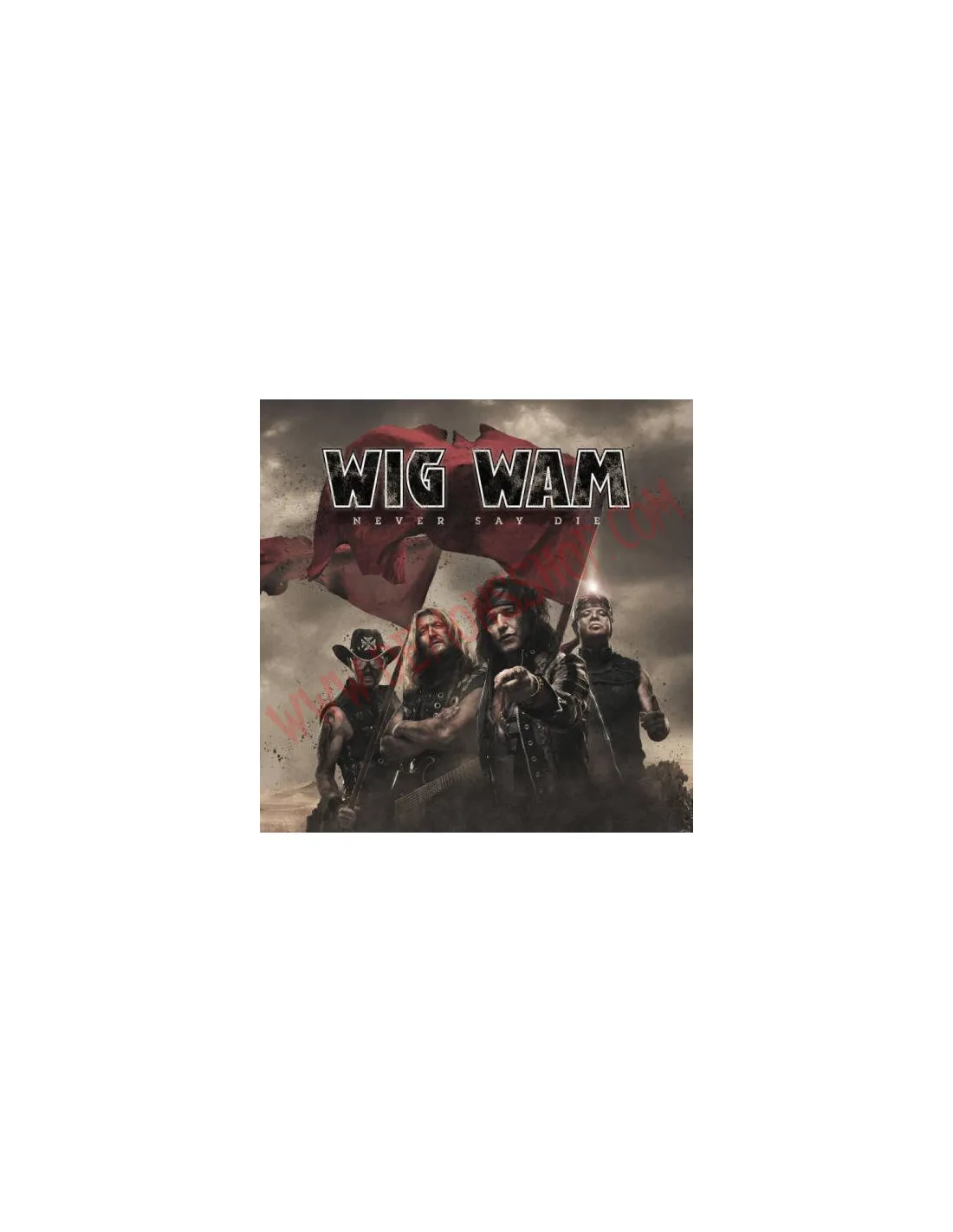 CD WIG WAM  NEVER SAY DIE