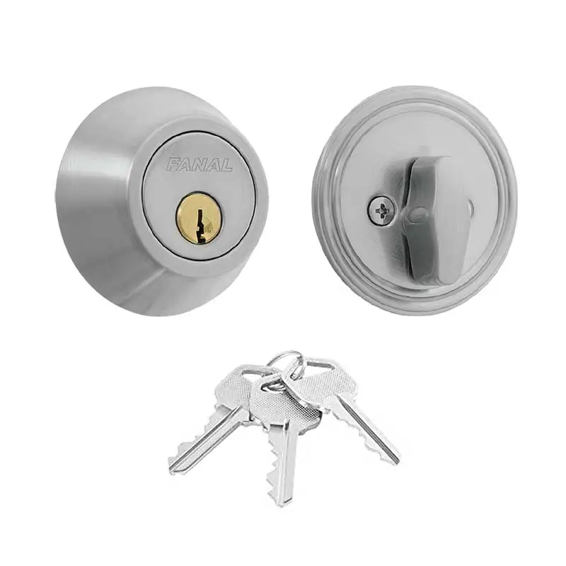 CERROJO CILINDRO ANNECY FANAL 90470003 ACERO INOXIDABLE