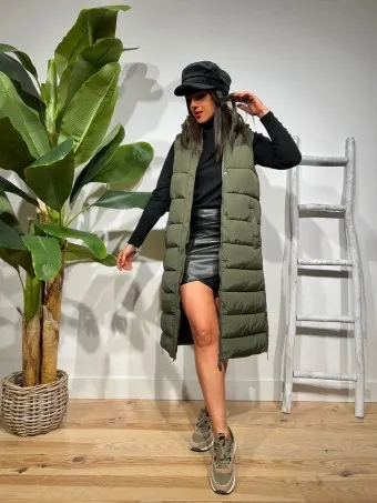 Chaleco Acolchado LANKIE Verde Militar