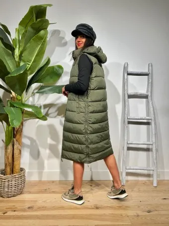 Chaleco Acolchado LANKIE Verde Militar
