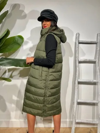 Chaleco Acolchado LANKIE Verde Militar