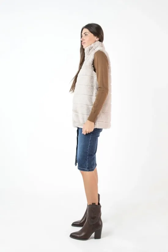 CHALECO SONBU  BEIGE