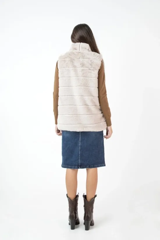 CHALECO SONBU  BEIGE