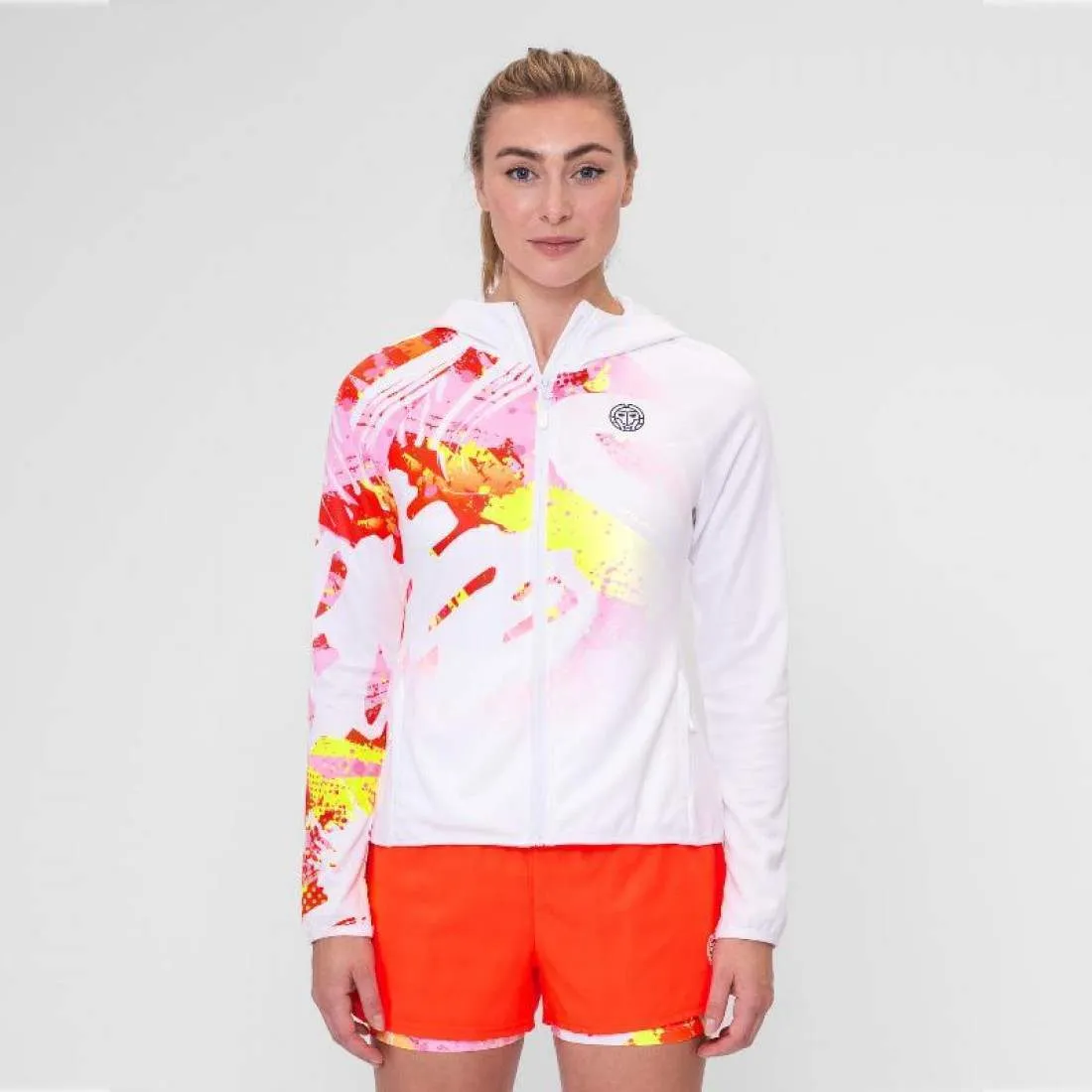Chaqueta Bidi Badu Wild Arts Blanco Mix Mujer | BIDI BADU