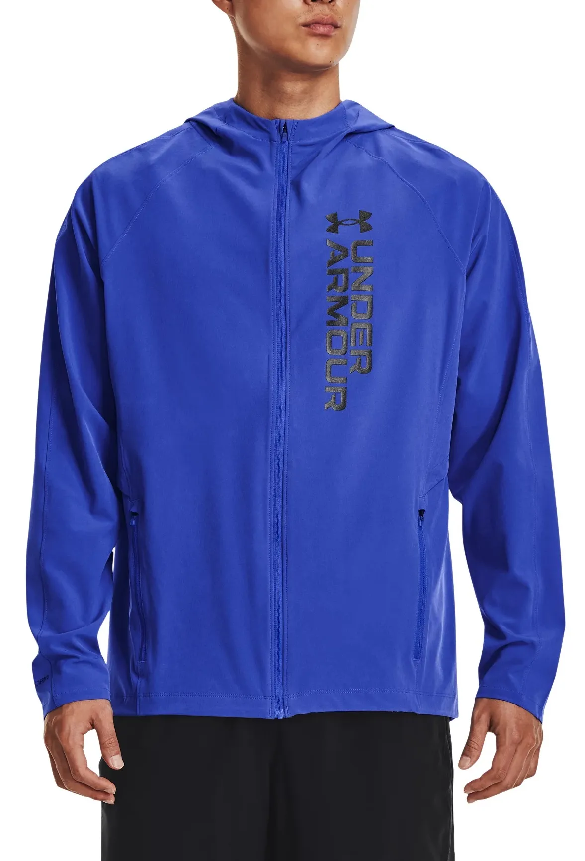 CHAQUETA CON CAPUCHA UNDER ARMOUR UA OUTRUN THE STORM JACKETBLU