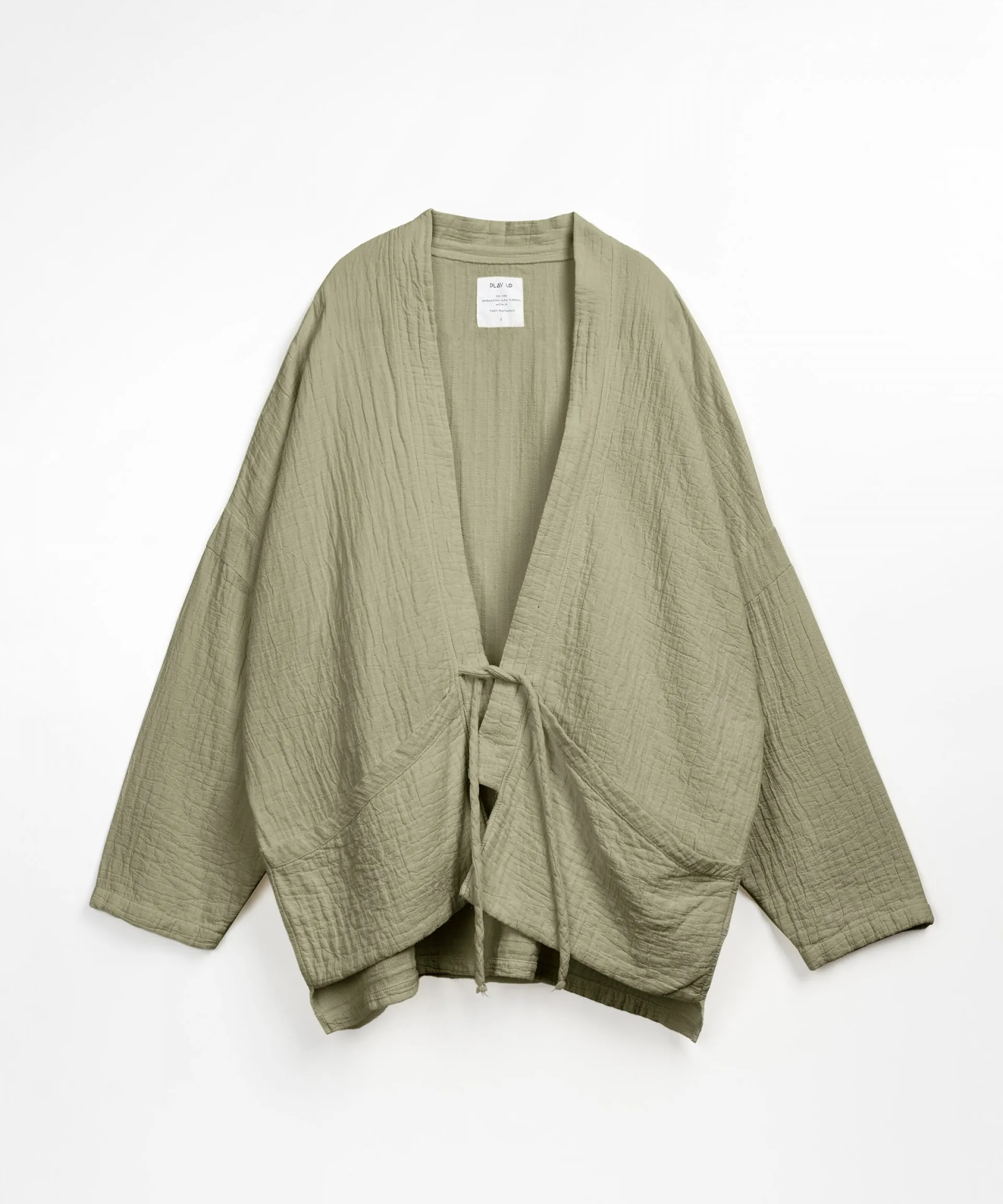 Chaqueta con cierre de cordón | Textile Art