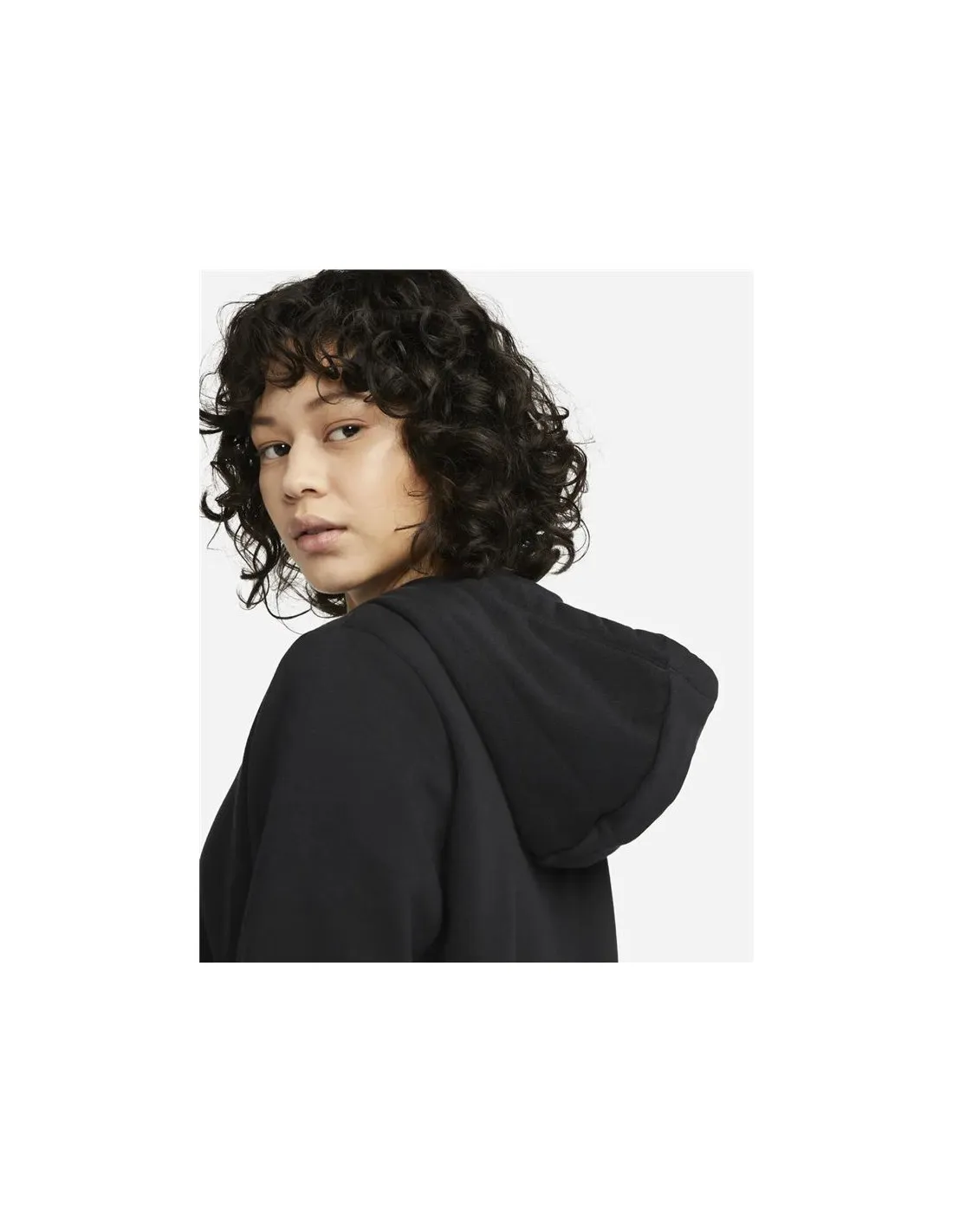 Chaqueta Nike Sportswear Club Fleece negro Mujer