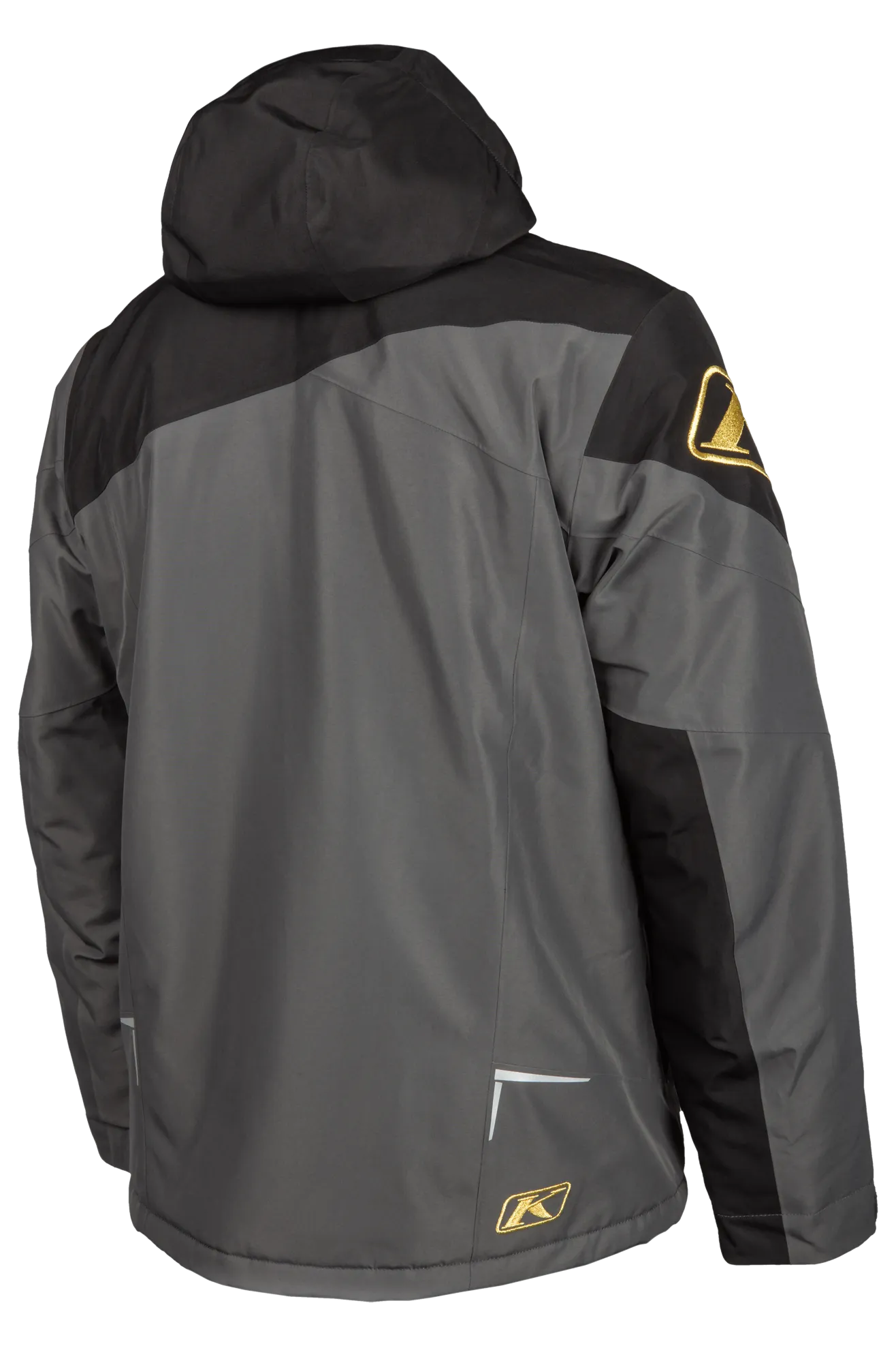 CHAQUETA NIñO KLIM INSTINCT NEGRODORADO METáLICO