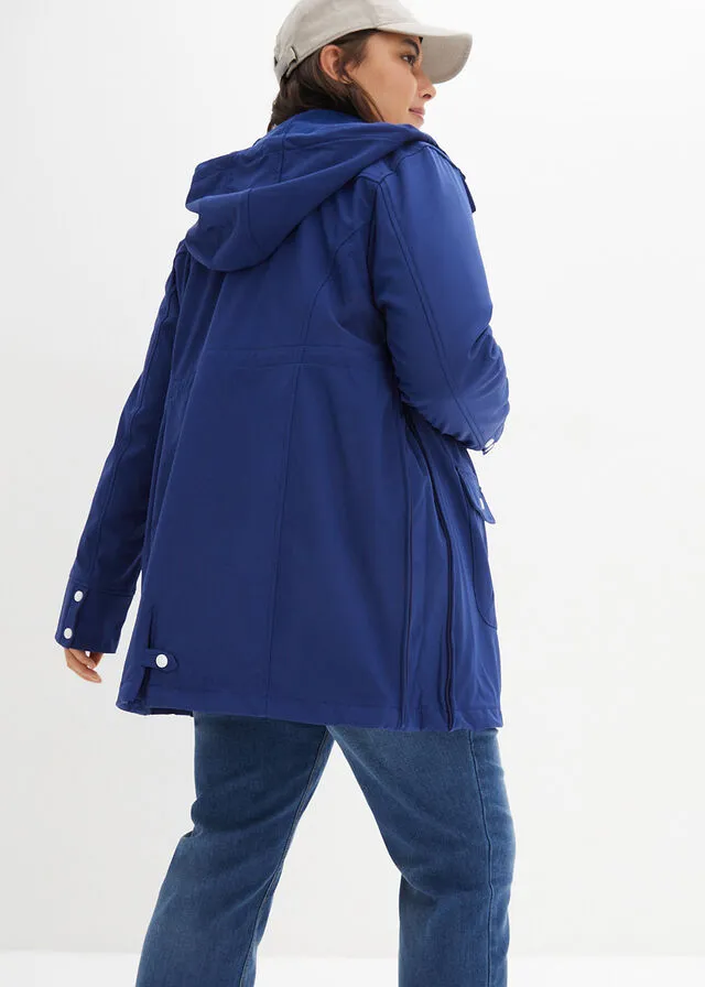 Chaqueta softshell de porteo/premamá Azul noche