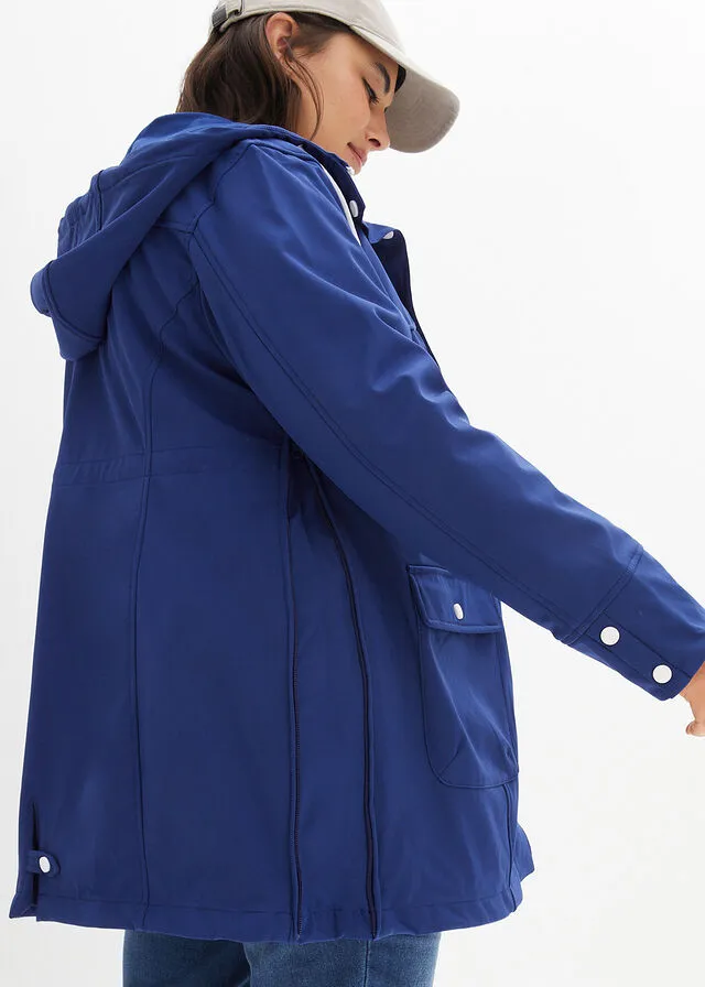Chaqueta softshell de porteo/premamá Azul noche