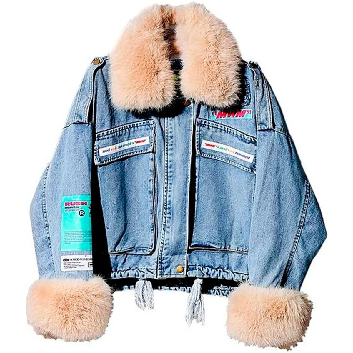  CHAQUETA VAQUERA CON ESTAMPADO