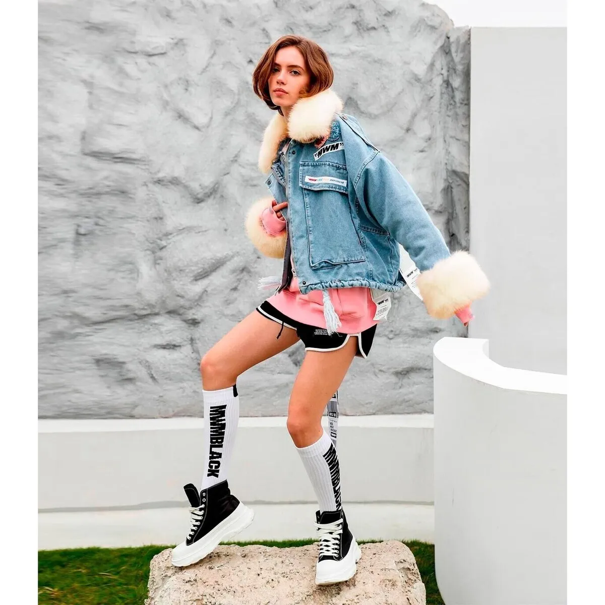  CHAQUETA VAQUERA CON ESTAMPADO