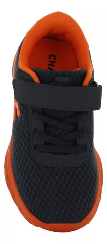 Charly Tenis Correr Atletico Ligero Gris Naranja Niño 85098
