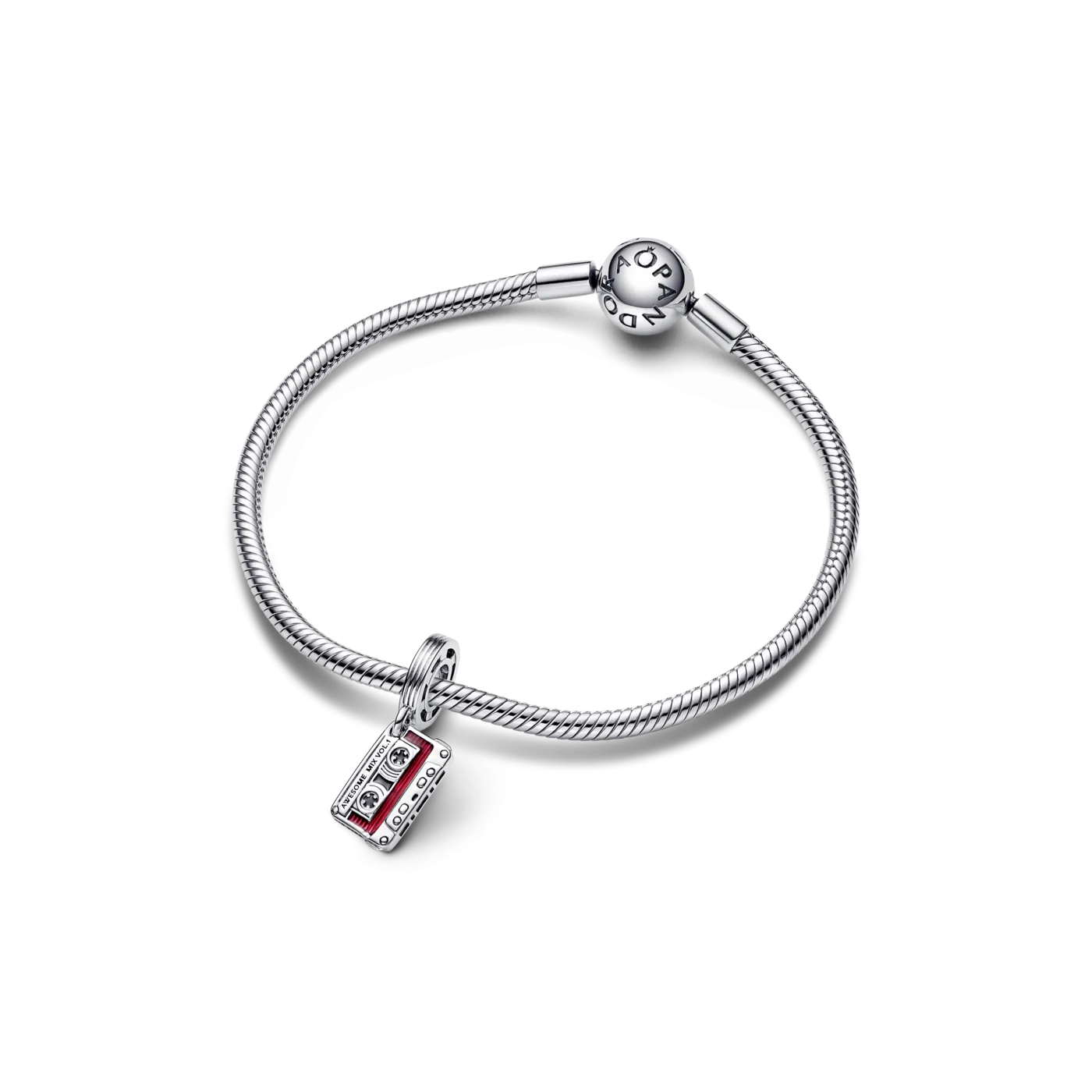 Charm Pandora Colgante Cinta de Cassette Guardianes de la Galaxia Marvel 792564C01