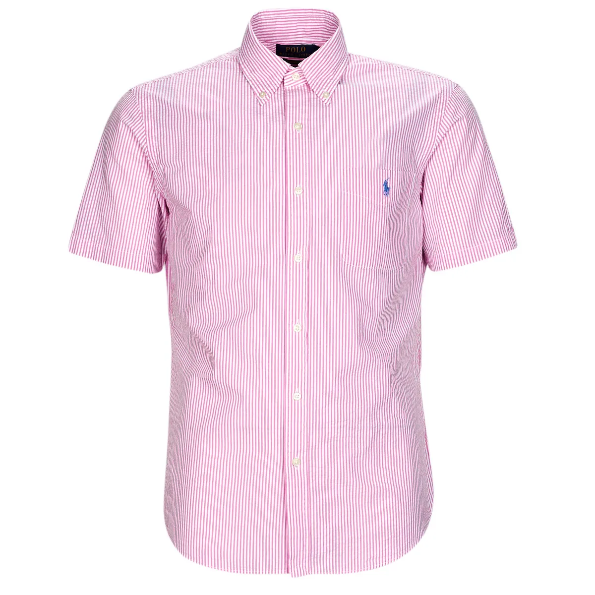 CHEMISE COUPE DROITE EN SEERSUCKER