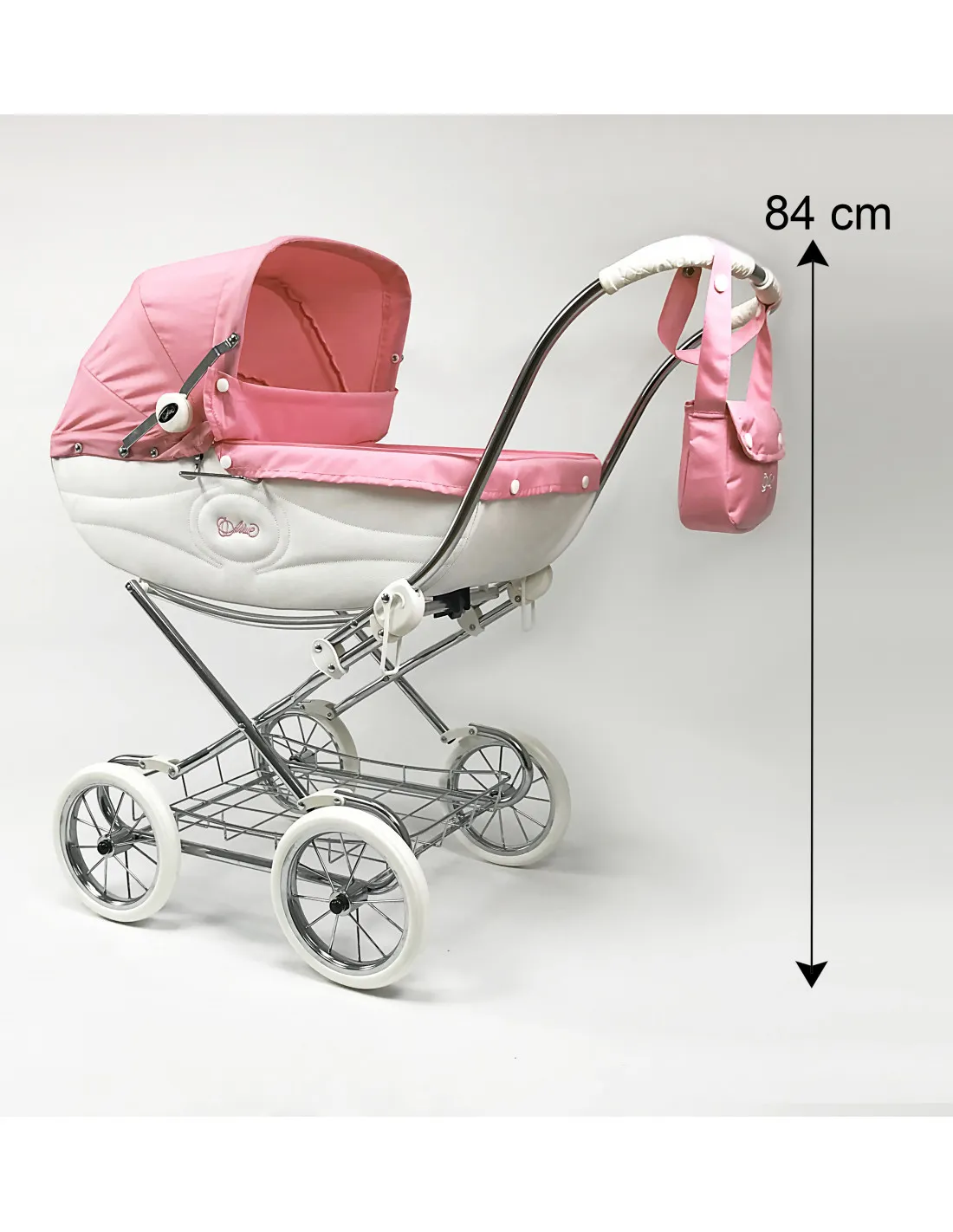 Coche para muñecas Princess Jr. rosa de Arrue