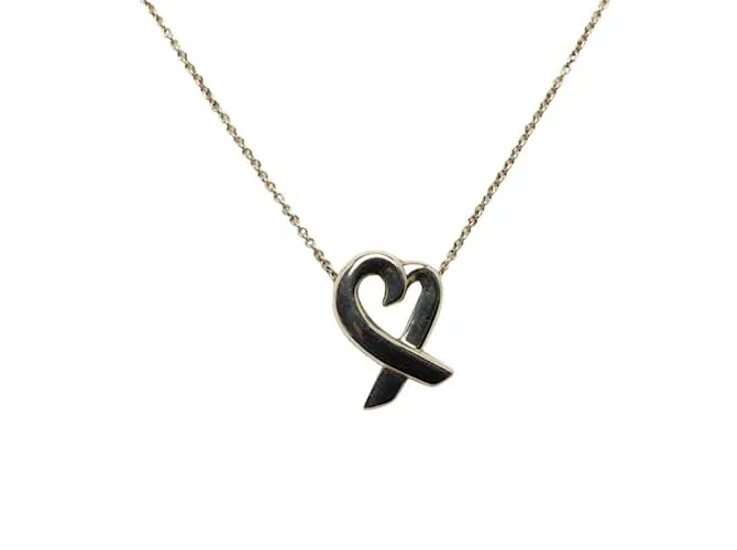 Collar Loving Heart de Tiffany & Co en plata SV925 en muy buen estado 