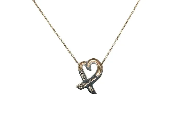 Collar Loving Heart de Tiffany & Co en plata SV925 en muy buen estado 