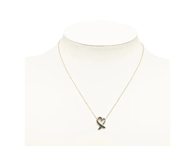Collar Loving Heart de Tiffany & Co en plata SV925 en muy buen estado 