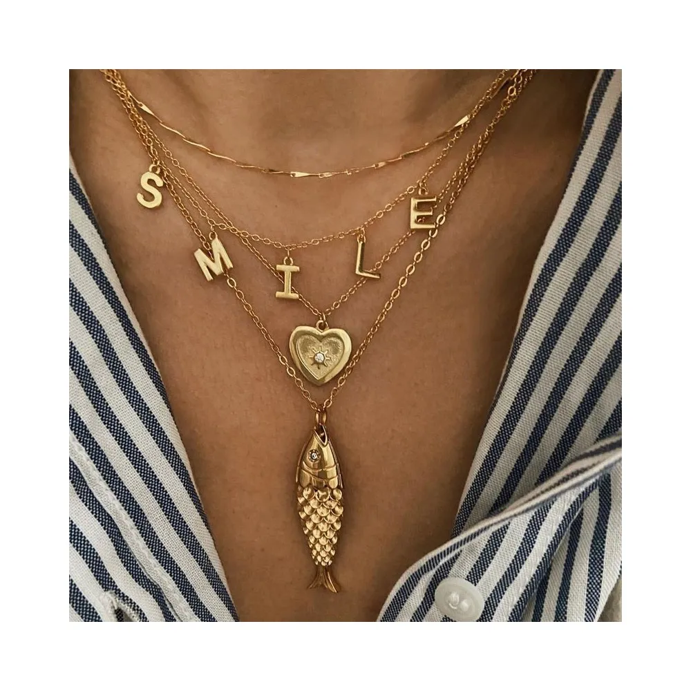 Collar Poisson Oro