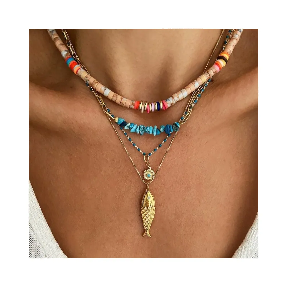 Collar Poisson Oro