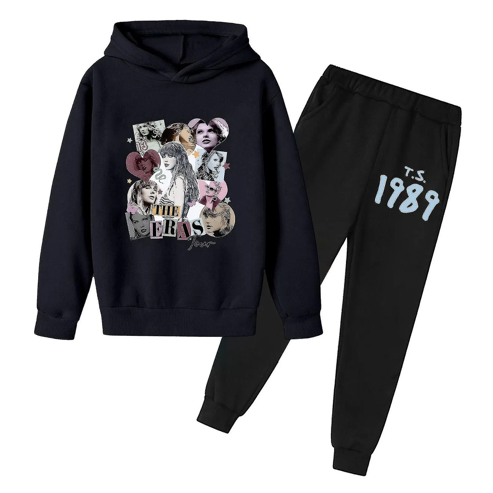 Conjunto de sudadera con capucha para niños de los fanáticos de Taylor Swift Sudadera de sudadera Taylor Swift Conjuntos de atue