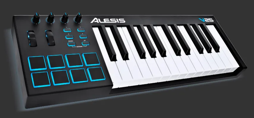CONTROLADOR ALESIS V2525 TECLAS 