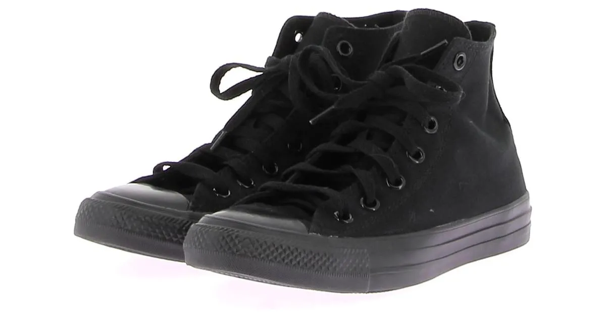 CONVERSE Zapatillas T.UE 37.5 paño Negro 