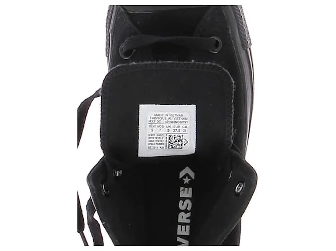 CONVERSE Zapatillas T.UE 37.5 paño Negro 