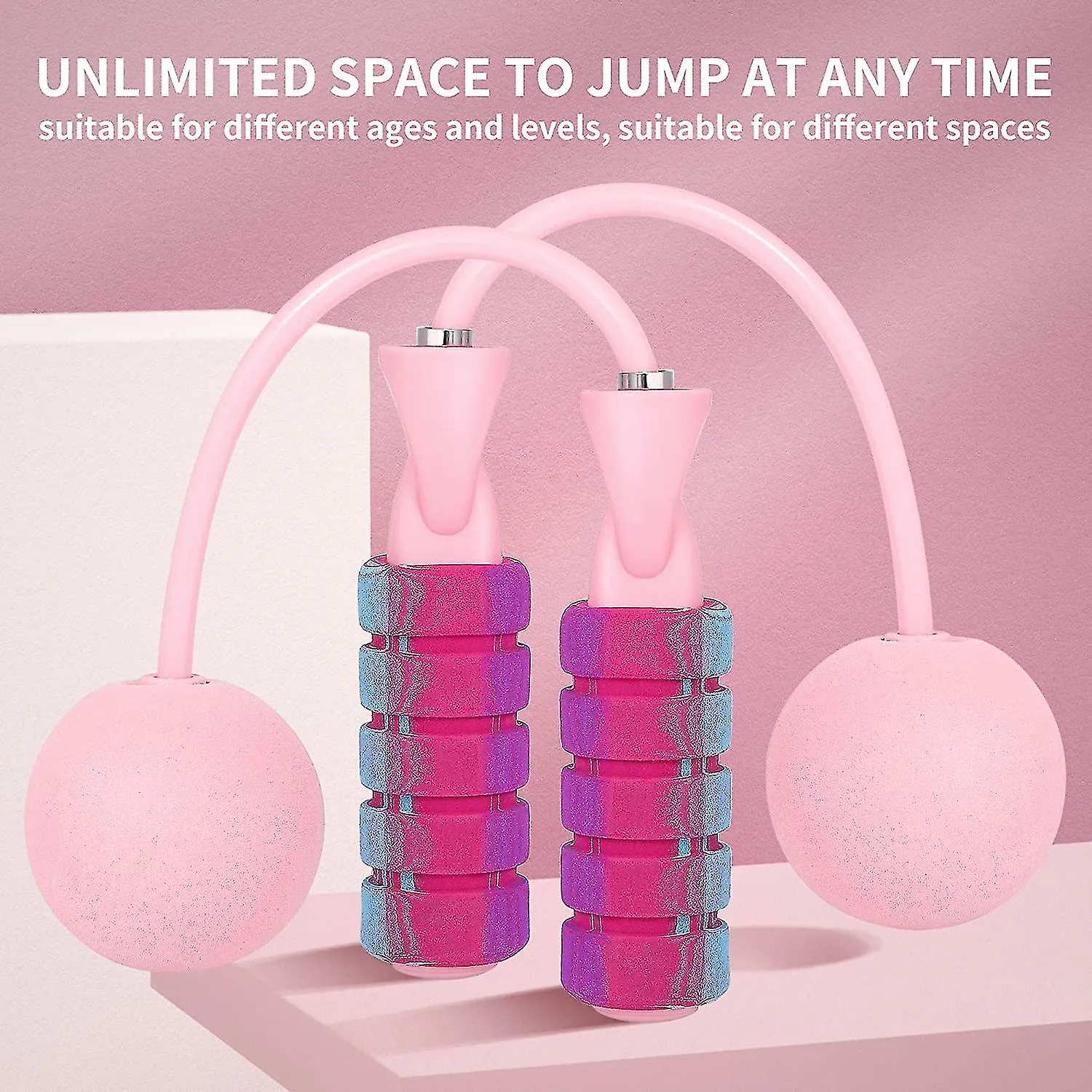Cordless Jump Rope Weighted Ropeless Skipping Rope Gym Equipment For Fitness Exercise