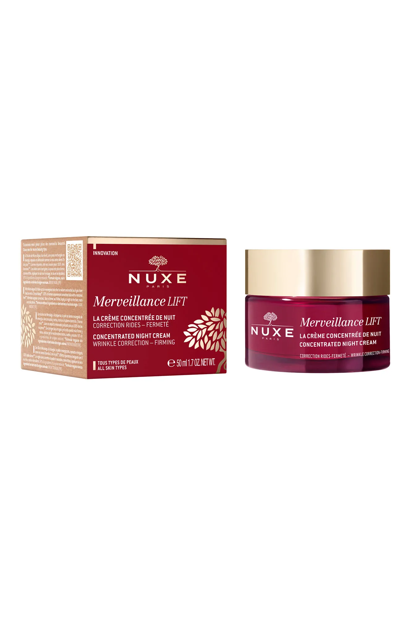 Crema merveillance concentrada de noche 50ml