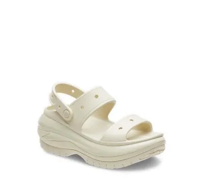 CROCS CLASSIC MEGA CRUSH SANDAL BONE BEIGE