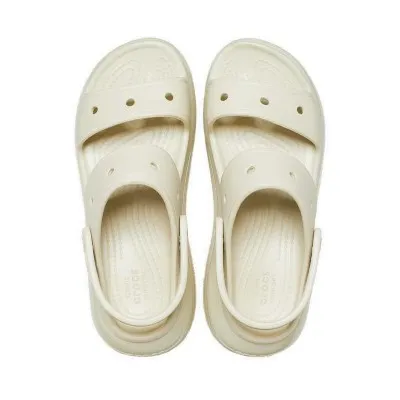 CROCS CLASSIC MEGA CRUSH SANDAL BONE BEIGE