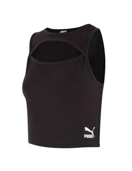 CROP PUMA CLASSICS CUTOUT  NEGRO