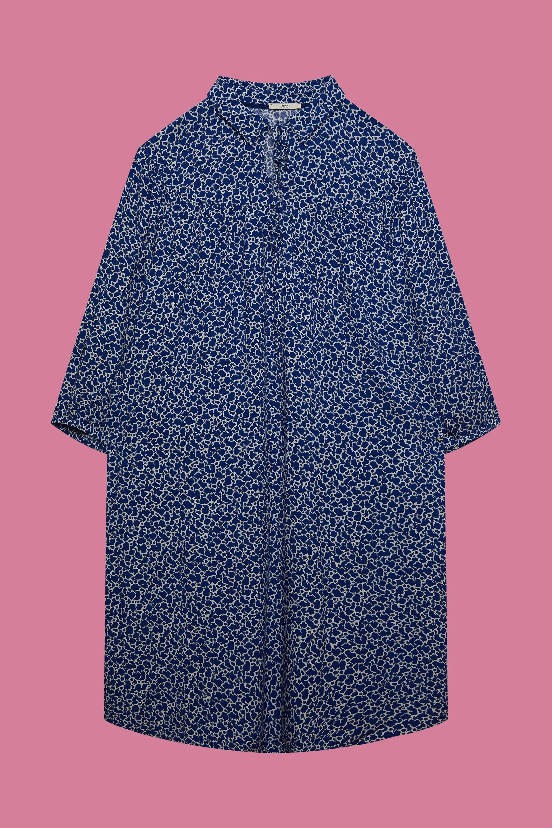 CURVY Vestido midi con estampado allover