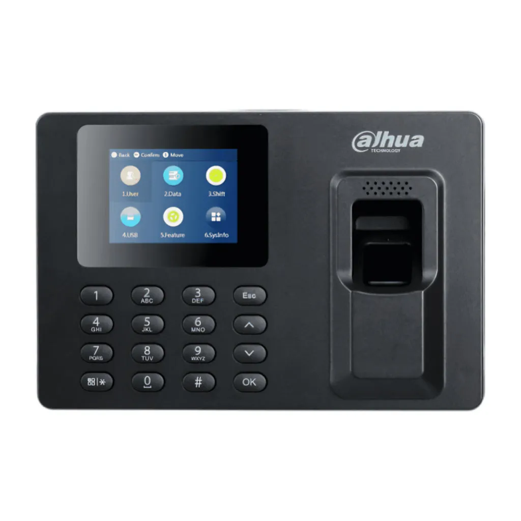 DAHUA TERMINAL DE CONTROL DE ACCESO Y ASISTENCIA CON HUELLA DACTILAR, ASA1222ES