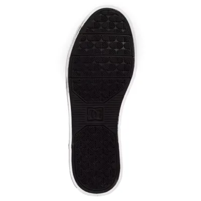 DC SHOES ZAPATILLAS MANUAL HI SD NEGRO CON SUELA BLANCA