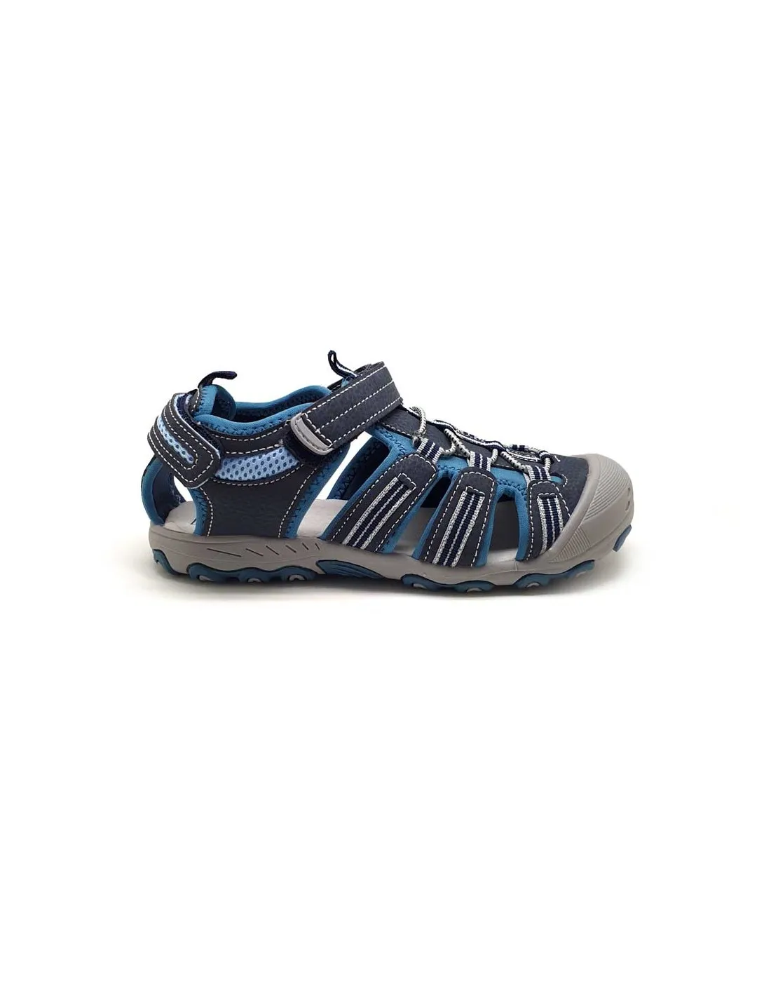 DEB&DAN SANDALIA SPORT NIÑO CON DOBLE VELCRO K55015NAVY 5X