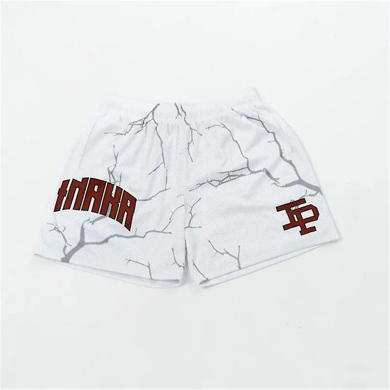 Deportes Fitness Inaka Shorts Hombres Mujeres Clásico Gimnasio Baloncesto Shorts Entrenamiento Malla Inaka Power Shorts Moda Cas