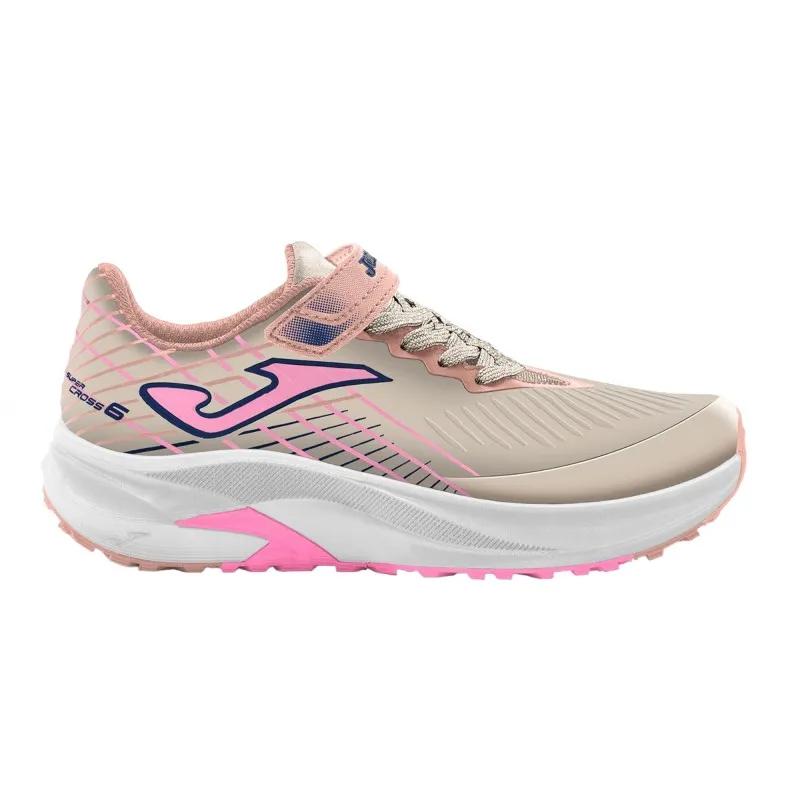 Deportivo Joma Super Cross Jr Niña Velcro Y Cordón Elástico