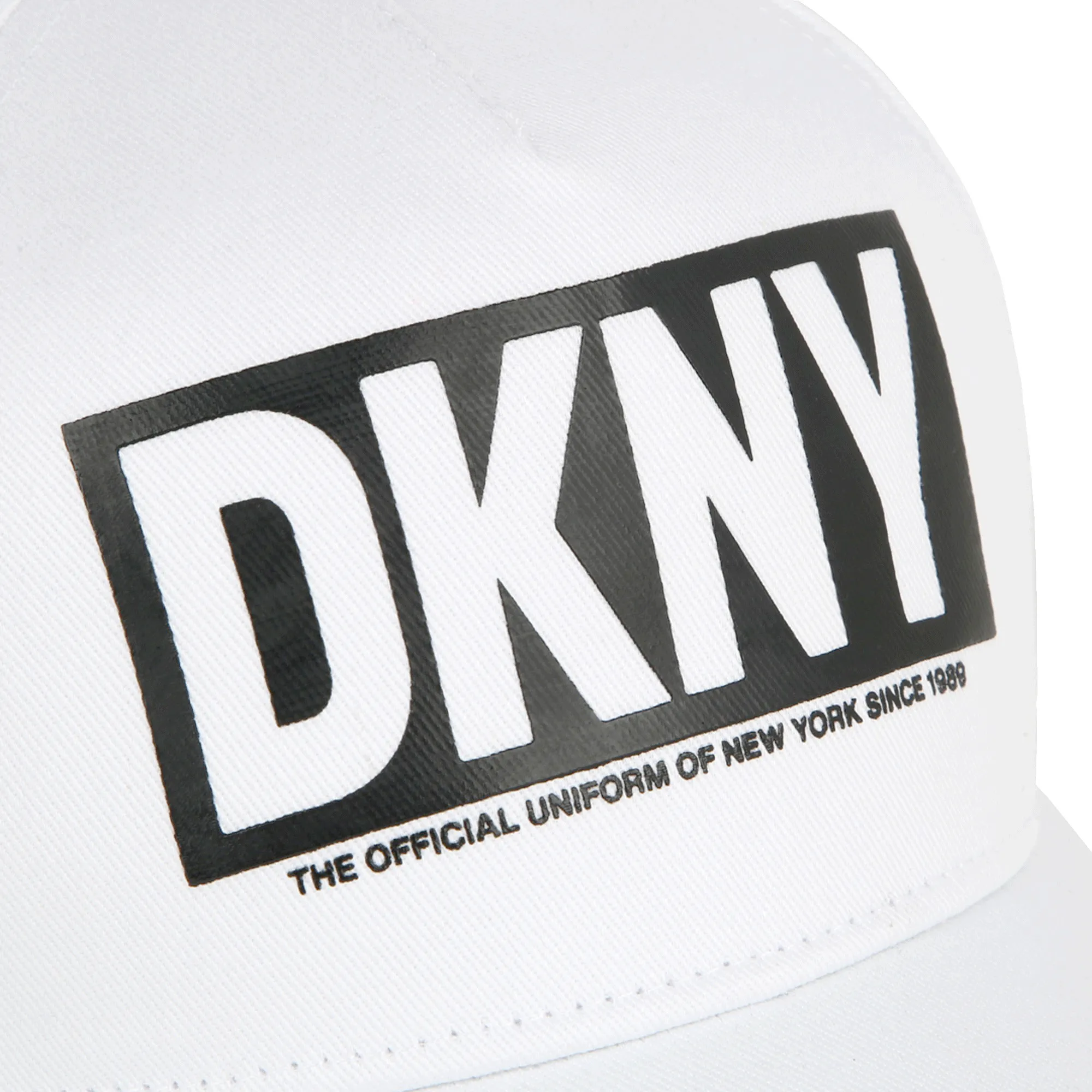 DKNY Gorra con logo y velcro
