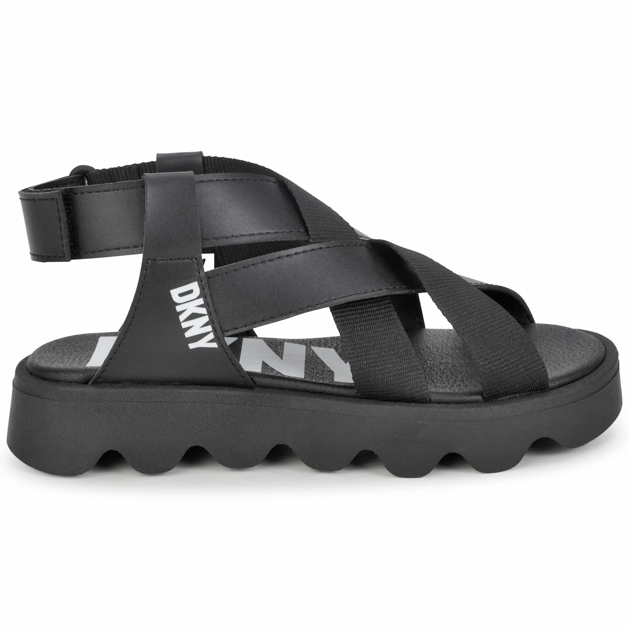 DKNY Sandalias con velcro