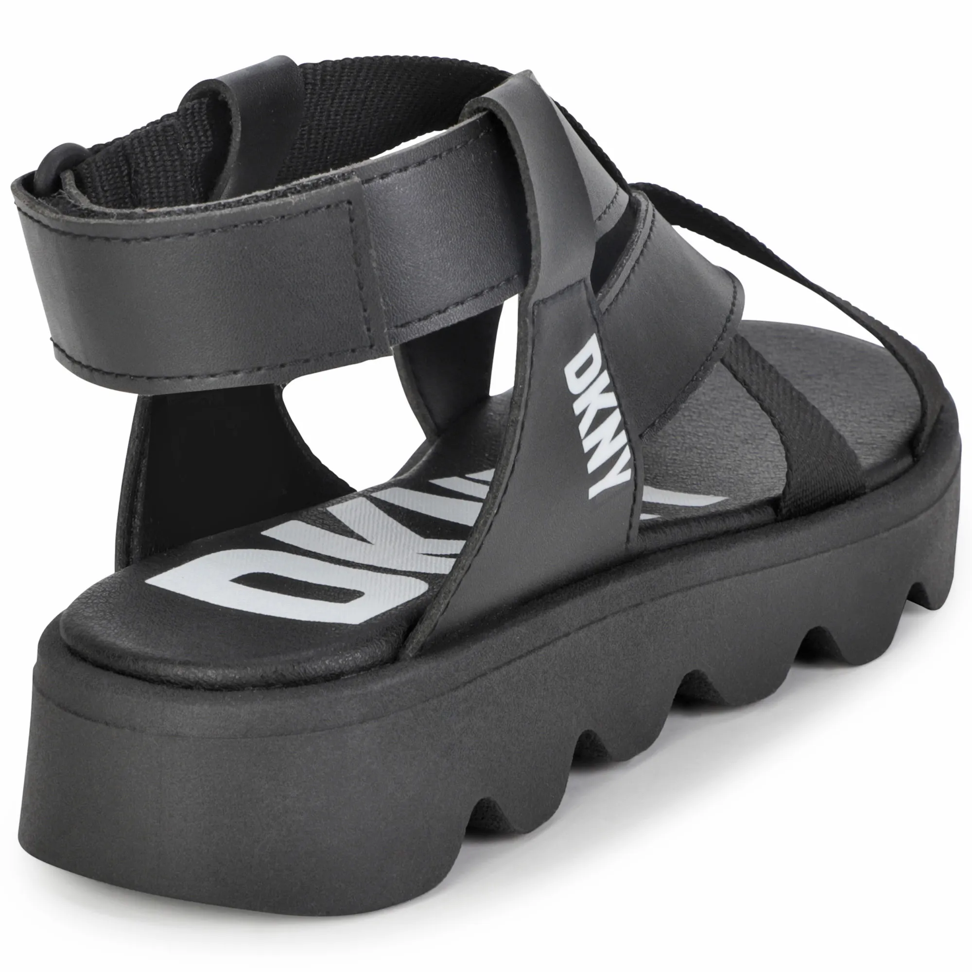 DKNY Sandalias con velcro